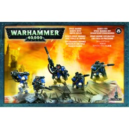SPACE MARINES SCOUTS WITH...