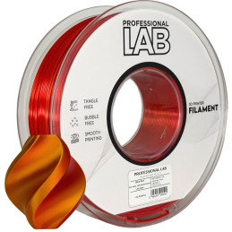Silk PLA Dual Color red gold 